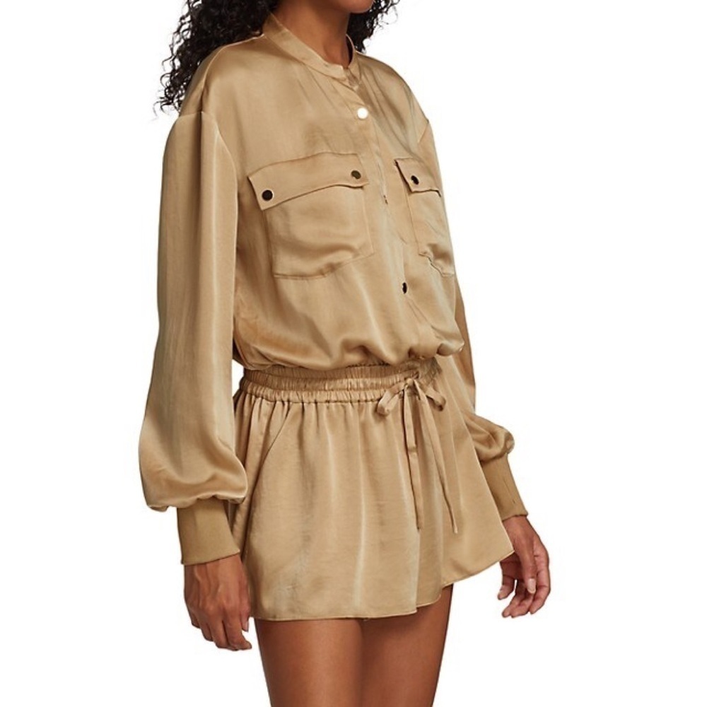 Ramy Brook Dale Long Sleeve Romper